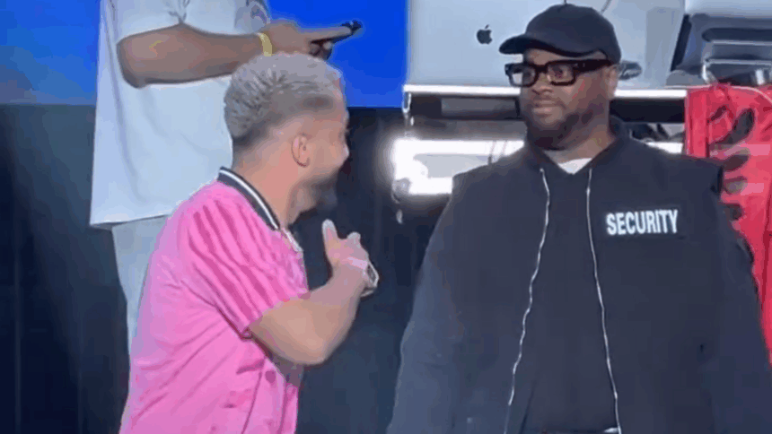 Gjesti e zë në befasi sigurimin amerikan në koncert, momenti bëhet viral