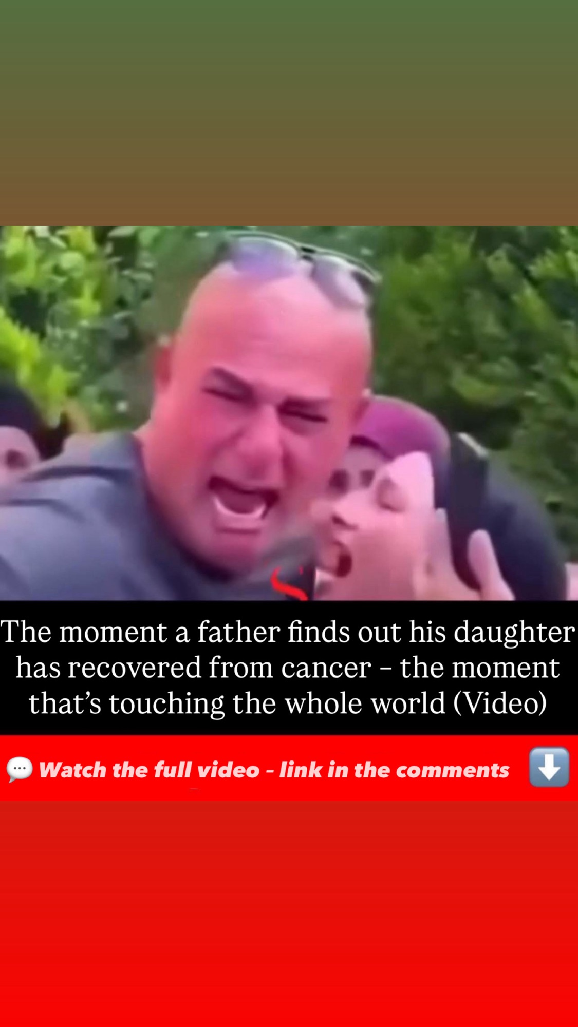 📰 VIRAL MOMENT: Father Breaks Down in Tears After Learning His Daughter Is Cancer-Free