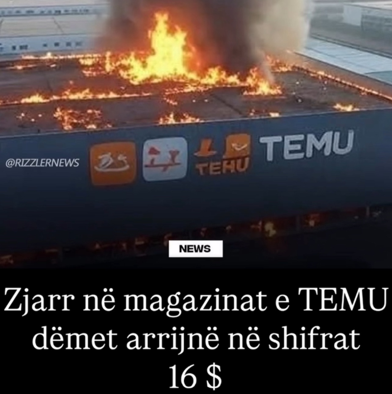 🔥 Zjarr në zyrat e Temu! Humbjet kapin shifrën 16 dollarë!