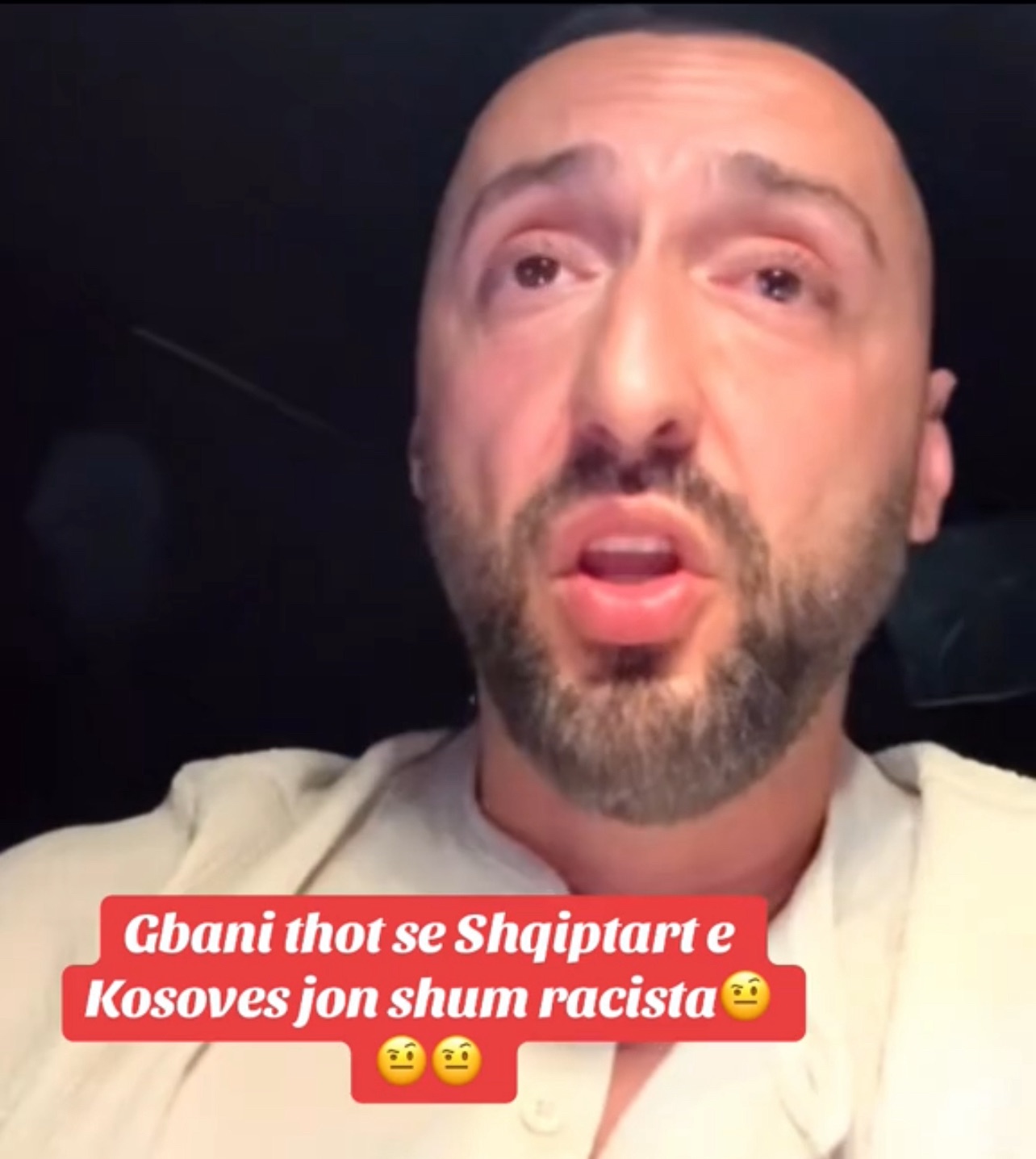 🔥 G Bani Shpërthen në Lot dhe Zemërim: “Shqiptarët e Kosovës janë Rac*sta! Nuk e Mbajta Dot Veten…” 😡💥