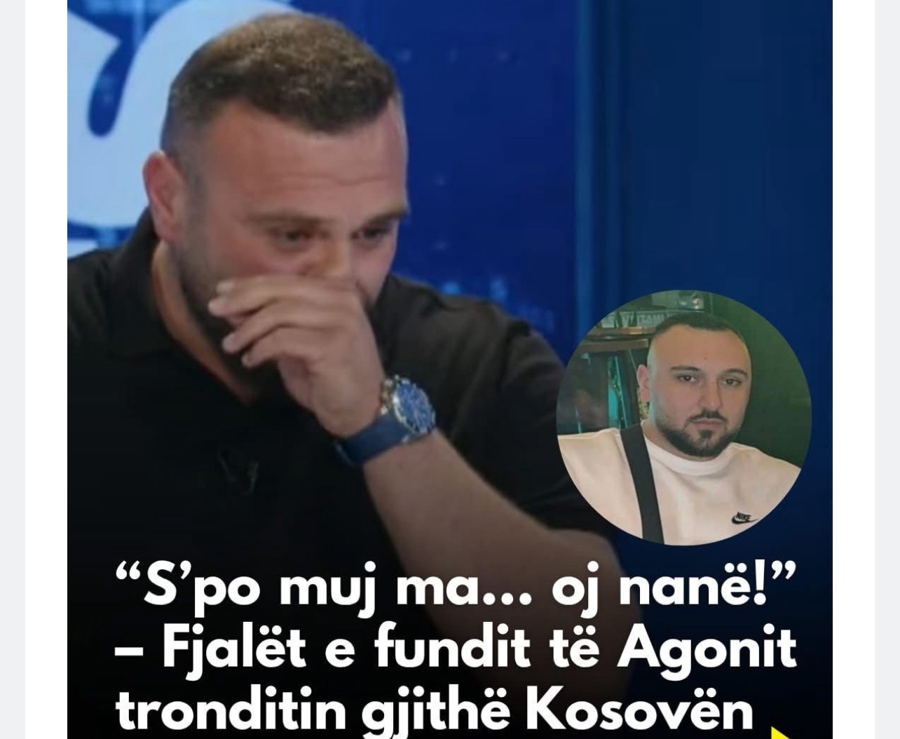 S’po muj ma… oj nanë! Fjalët e fundit të 27 vjecarit qe vd*q ne duart e policve sh*kojnë vendin