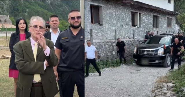 “Edi Rama do të të tërheq zvarrë!” Automjeti i rrethuar me badigardë, Pëllumb Pilinçi “zbarkon” në Theth