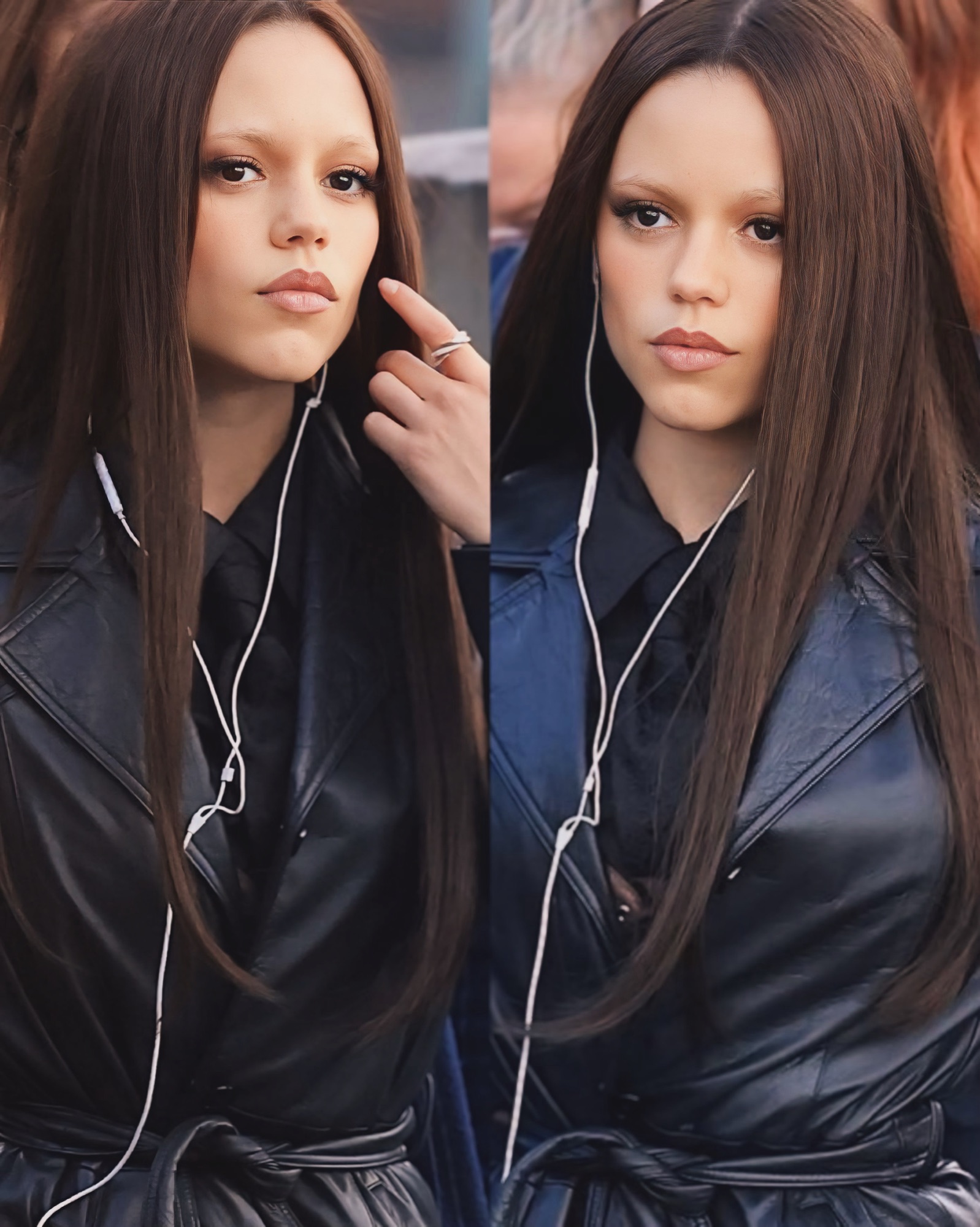 Jenna Ortega Stuns in Bold Neo-Goth Look During Sydney Appearance